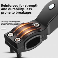 Mountain bike kickstand, Ebike Kickstand, aluminum alloy side support, three-hole adjustable design