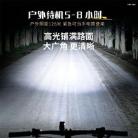 Rechargeable High-Brightness Bike Front Light for MTB & Road Bikes