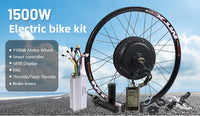 Kit de conversión de bicicleta eléctrica de 48 V/52 V y 2000 W: Juego de motor eléctrico MTB de alta potencia