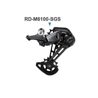 Transmisión SHIMANO Deore de 10 velocidades, cambio trasero MTB de 12 velocidades, cambio mejorado M5100, desviador SHIMANO M7100