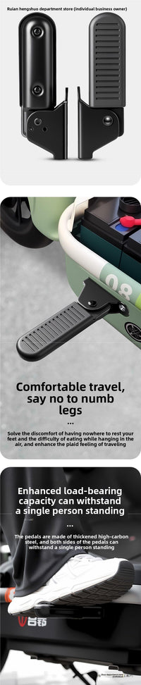 Universal for both sides of the pedal of electric scooters
