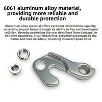 Aluminum Rear Derailleur Hangers for MTB, Road & Folding Bikes