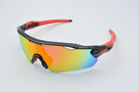 MTB Cycling Glasses Polarized Prescription Set, Outdoor Running Windproof Myopia Glasses