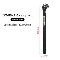 Bicycle seatpost, aluminum alloy, rear floating design, 27.2, 30.9, 31.6, length 350-450, mountain bike seatpost