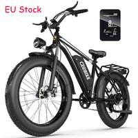 F26 Full-Suspension Fat-Tire Electric Bike – 48V 15.6Ah