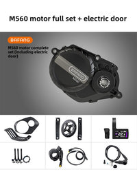 Kit de conversión de bicicleta eléctrica con motor central Bafang M560