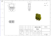 XT60, high current, male/female connector, model aircraft, power connector, T-type plug