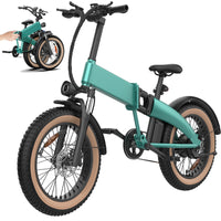 T2 Pro Folding E-Bike with Front Suspension