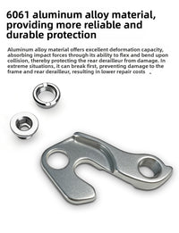Aluminum Rear Derailleur Hangers for MTB, Road & Folding Bikes