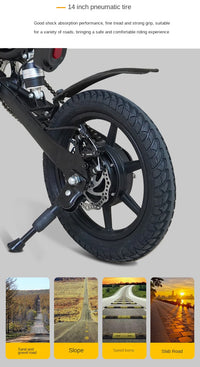 Electric Scooter Portable Foldable Electric Assist Commuter Scooter Small Commuter Scooter Fast