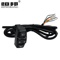 Interruptor modificado tres en uno para motocicleta y vehículo eléctrico