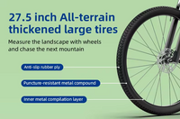 500W/750W Full-Suspension Electric Mountain Bike