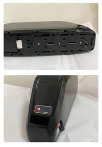 ALX149B Ebike Battery Box with Lock, MTB Lipo Down Tube Housing, ALX149B Battery Plastic Shell
