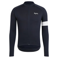 Winter Thermal Fleece Cycling Jersey Long Sleeve, Road & MTB Unisex Fleece Bike Shirt