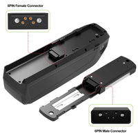 Hailong Battery Bottom Base Mounting Plate 6 PIN for Electric Bicycle 48V 13Ah-30Ah Downtube