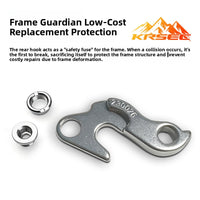 Aluminum Rear Derailleur Hangers for MTB, Road & Folding Bikes