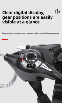 EF51 Integrated Brake & Shift Levers 3*7 / 3*8 Speed for MTB