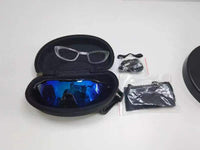 MTB Cycling Glasses Polarized Prescription Set, Outdoor Running Windproof Myopia Glasses