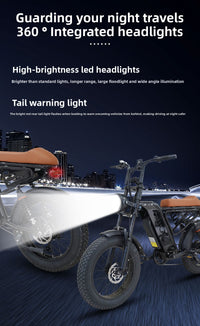 20-Inch Fat-Tire Off-Road Electric Bike