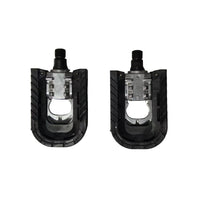 Bicycle pedals for road and mountain bikes