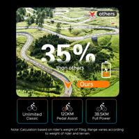 T2 Pro Folding E-Bike with Front Suspension