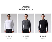 Men's Autumn Winter Outdoor Running Quick Dry Long Sleeve, Road Bike Cycling Moisture Wicking Sports Top