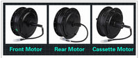 Kit de conversión de bicicleta eléctrica Bafang de 500 W con rueda motorizada de cubo de 36 V/48 V