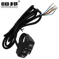 Interruptor modificado tres en uno para motocicleta y vehículo eléctrico