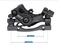 Pinza de freno de disco MTB Line Pull, repuesto delantero y trasero, freno de disco mecánico universal para bicicleta