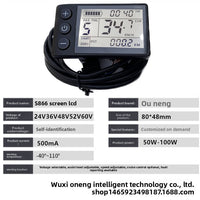 S866 E-Bike LCD Display and Controller Set