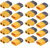 Conector de batería anticortocircuito chapado en oro XT60H