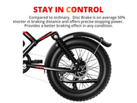 S8 Dual-Hub-Motor Electric Bike – Long-Range 20-Inch E-Bike