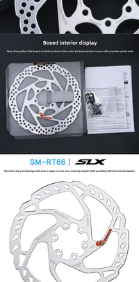 Shimano SHIMANO RT26 RT56 RT66 disc mountain bike six-bolt disc brake rotor
