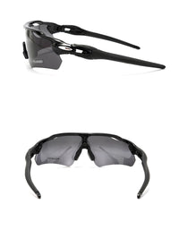 MTB Cycling Glasses Polarized Prescription Set, Outdoor Running Windproof Myopia Glasses