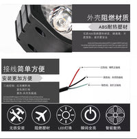Faro LED universal superbrillante para bicicleta eléctrica y scooter, resistente al agua.