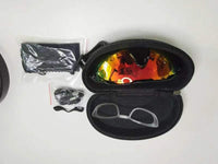 MTB Cycling Glasses Polarized Prescription Set, Outdoor Running Windproof Myopia Glasses
