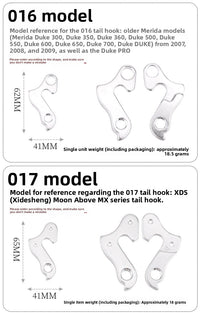 Bicycle Rear Derailleur Hanger Replacement for MTB, Road & Folding Bikes