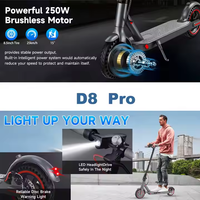 D8 Pro Foldable Electric Scooter 36V 10.5Ah