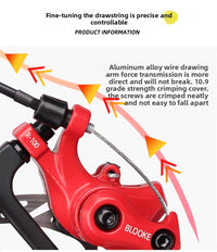 Pinza de freno de disco MTB Line Pull, repuesto delantero y trasero, freno de disco mecánico universal para bicicleta