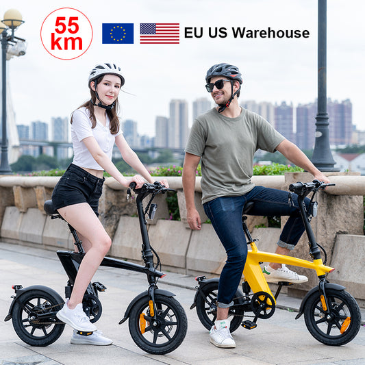 Quick-Fold City E-Bike for Daily Commuting