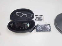 MTB Cycling Glasses Polarized Prescription Set, Outdoor Running Windproof Myopia Glasses