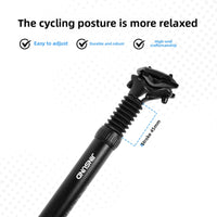 JINSUND spring suspension mountain bike seatpost, available in sizes 27.2/28.6/30.4/30.9/31.6