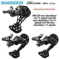Transmisión SHIMANO Deore de 10 velocidades, cambio trasero MTB de 12 velocidades, cambio mejorado M5100, desviador SHIMANO M7100