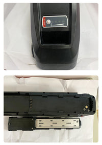 ALX149B Ebike Battery Box with Lock, MTB Lipo Down Tube Housing, ALX149B Battery Plastic Shell