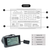 Kit de conversión de bicicleta eléctrica de 48 V/52 V y 2000 W: Juego de motor eléctrico MTB de alta potencia