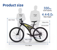 500W/750W Full-Suspension Electric Mountain Bike