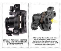 Pinza de freno de disco MTB Line Pull, repuesto delantero y trasero, freno de disco mecánico universal para bicicleta
