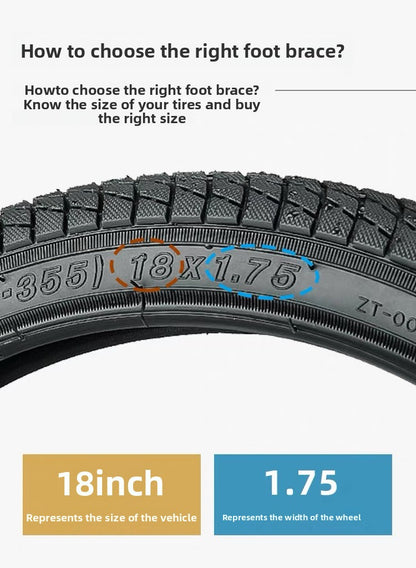 2-Hole MTB Kickstand 24 inch Replacement, 26 inch Bike Side Stand 2-Hole