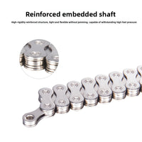 Mountain bike chain, 8, 9, 10, 11, 12-speed, for road bikes, non-hollow, variable-speed chain, cycling gear, 116L
