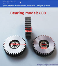Electric Scooter 36T Steel Motor Gear and Clutch Parts